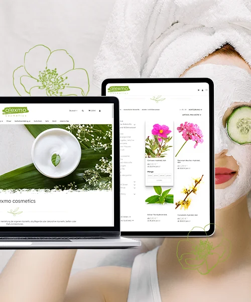 Referenz Shop-Relaunch - Relaunch des Shops von einem Kosmetikhersteller mit Individualprogrammierung auf Desktop und mobilem Gerät