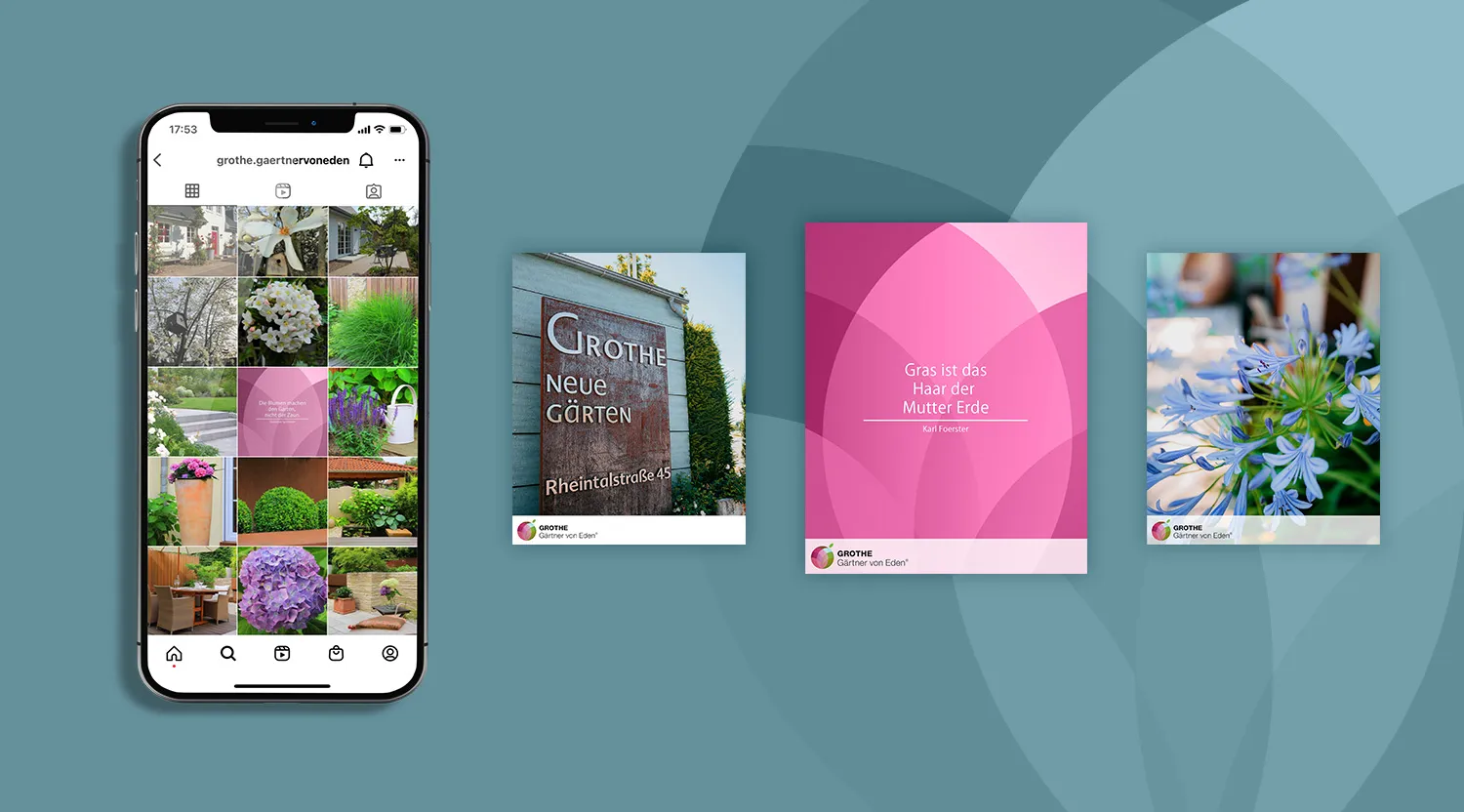 Grothe Social Media Auftritt - Verschiedene Instagram Postings