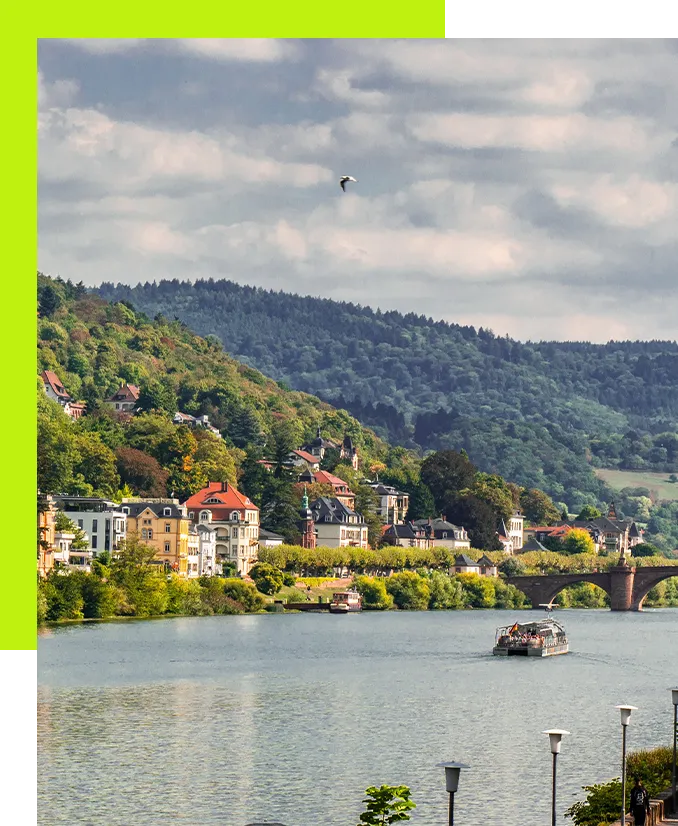 SEO-Experte Heidelberg – Blick auf Neckar und Heidelberg-Handschuhsheim
