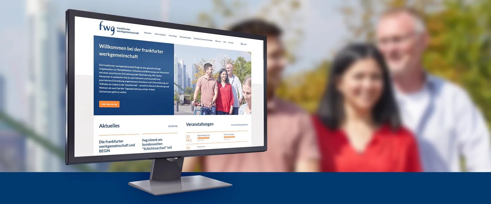 WordPress CMS Webseite fwg Referenzen imc – Homepage von fwg