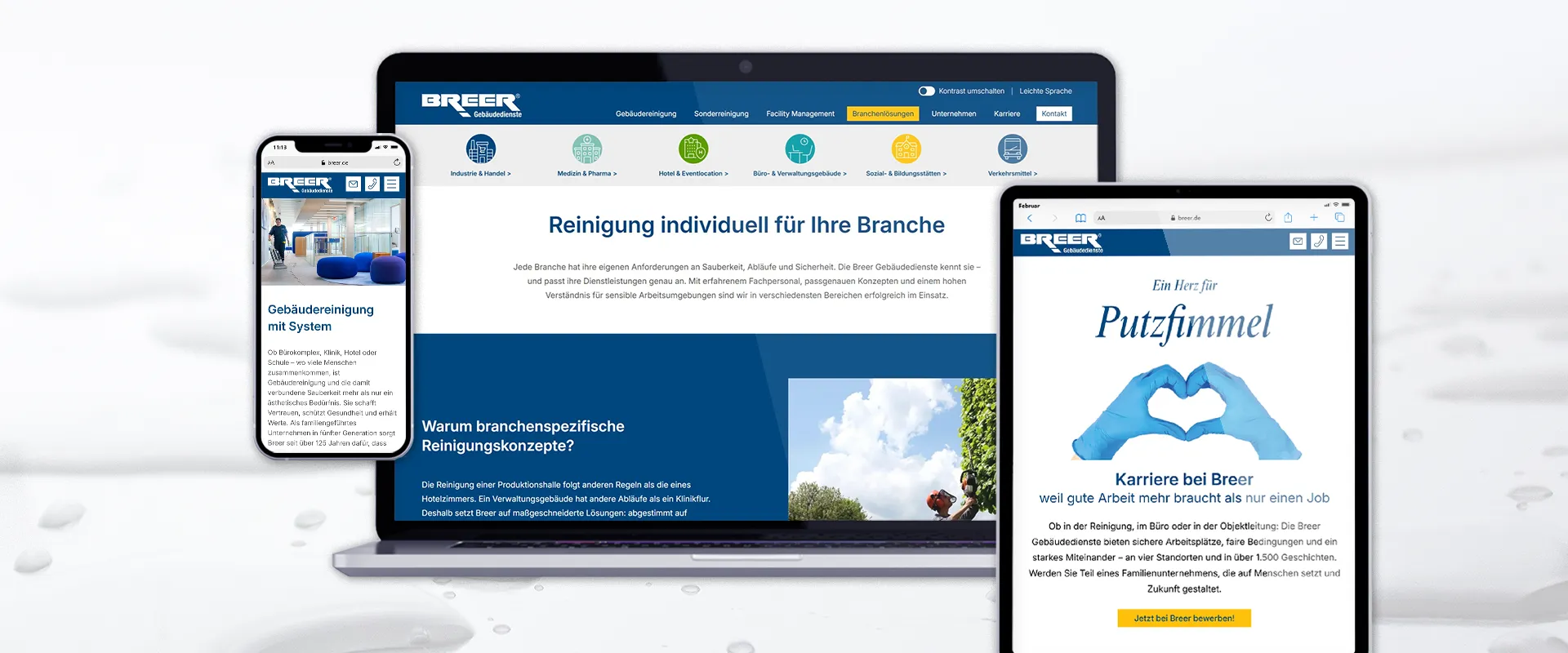 Website Relaunch Breer -
