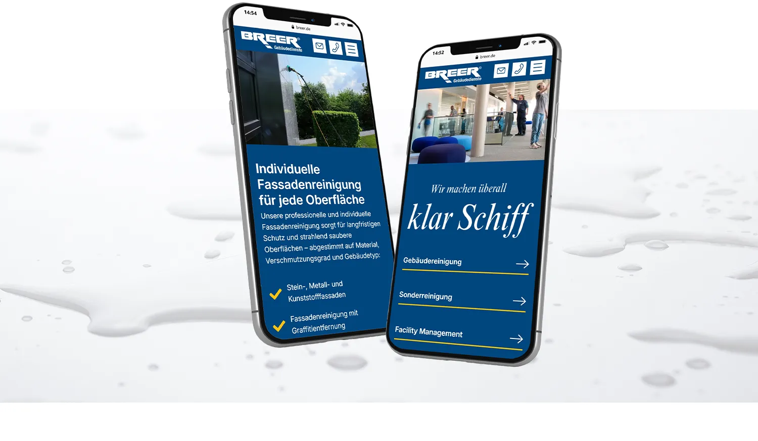 Professionelles Webdesign Breer -