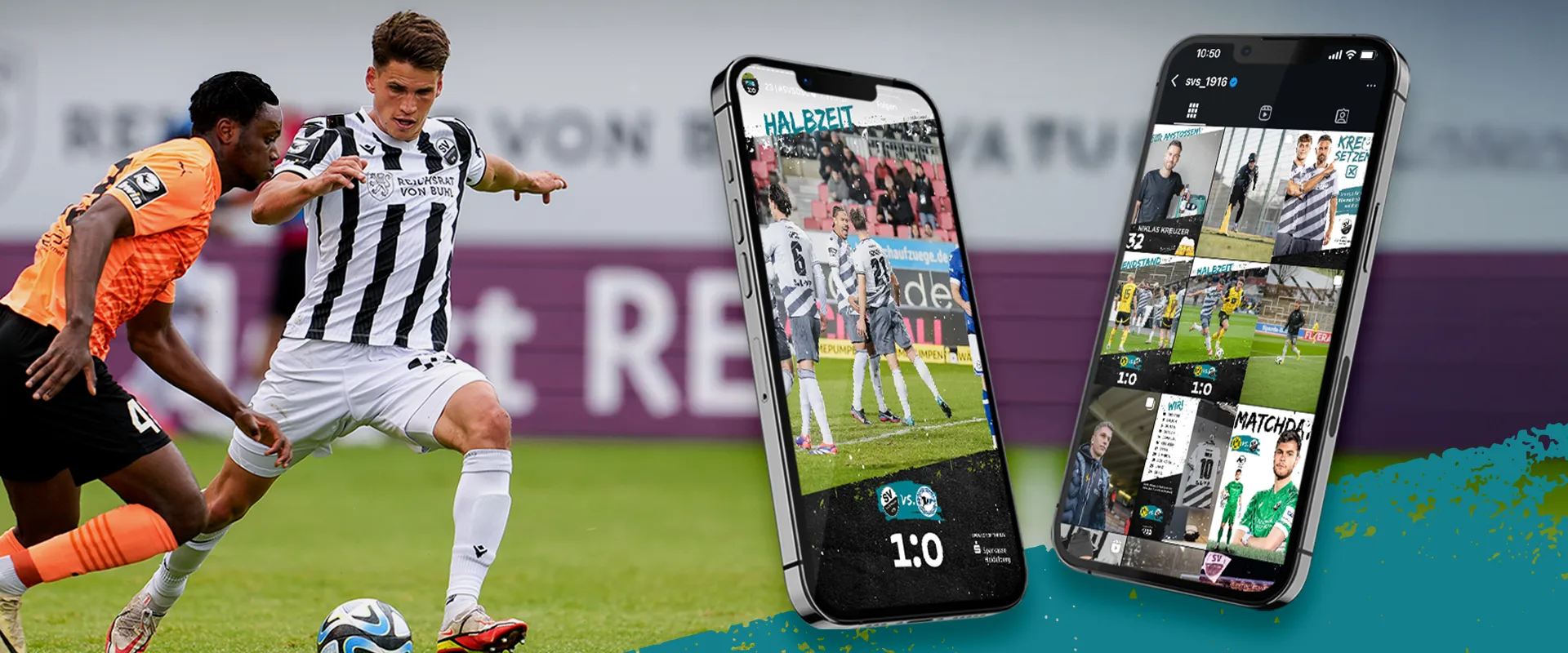 Corporate Identity SV Sandhausen - Modernes Vereinsbranding und digitale Markenkommunikation im Profifußball