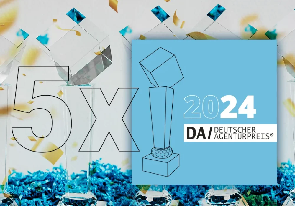 Deutscher Agenturpreis 2024 imc –Auszeichnungen für fünf besondere Projekte