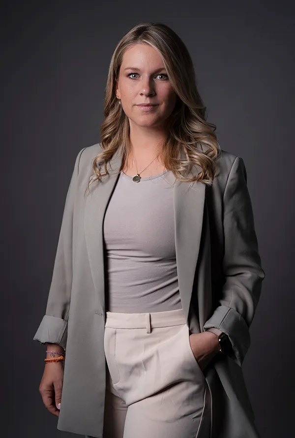 Geschäftsleitung bei der imc - Kristin Jost