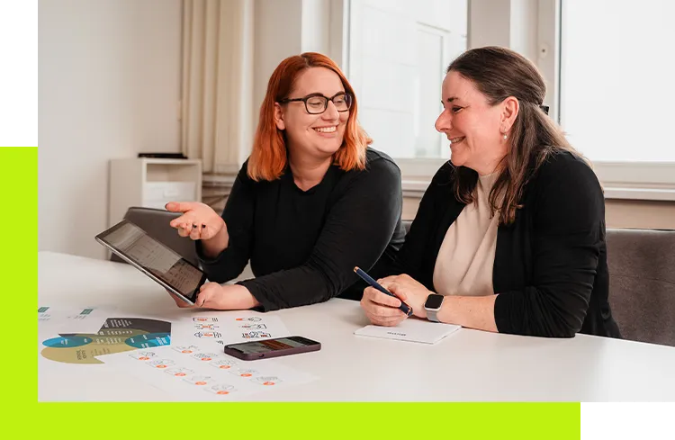 Corporate Design Erstellung - Strategiemeeting zur Entwicklung einer Markenidentität und Definition von Brand Values