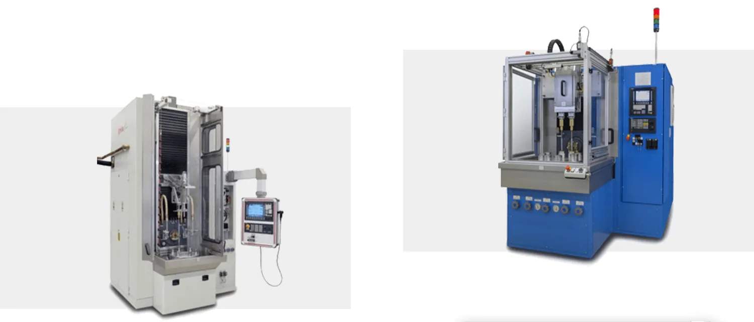 UX Design Industrie EMA Indutec - Detailansicht einer modularen Induktionshärteanlage zur Visualisierung des industriellen Lösungsportfolios