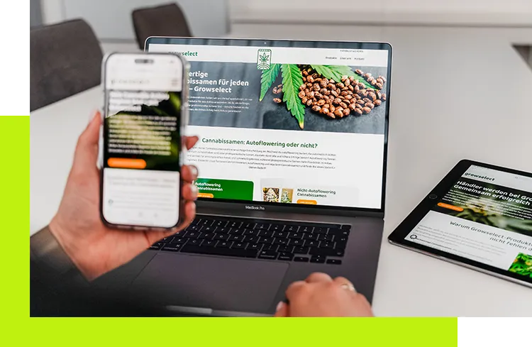 Markenpositionierung - Markenauftritt und Corporate Branding auf verschiedenen Geräten mit Fokus auf konsistentes Designsystem