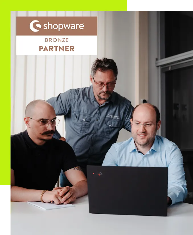 Shopware Integration - Entwicklerteam bei der Integration und Umsetzung von E-Commerce-Projekten