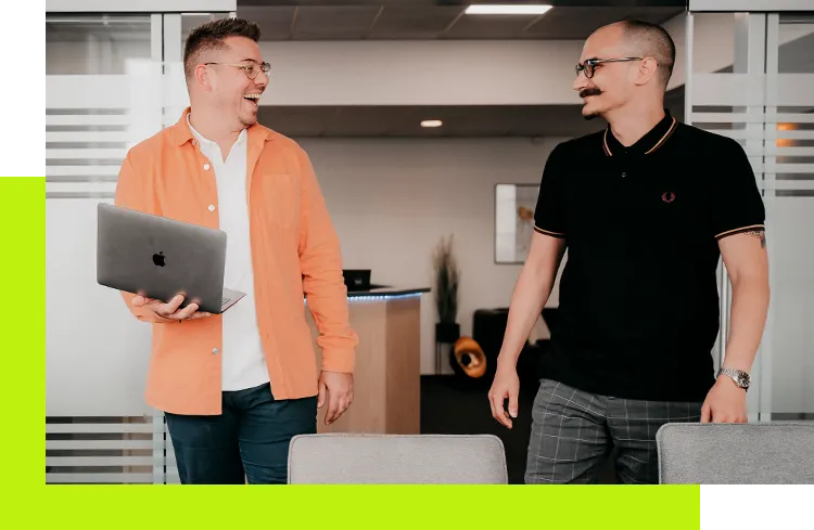 Handel 2030 Beratungspartner imc - Austausch zwischen Beratern im Agenturumfeld, Fokus auf partnerschaftliche Zusammenarbeit und strategische Digitalberatung