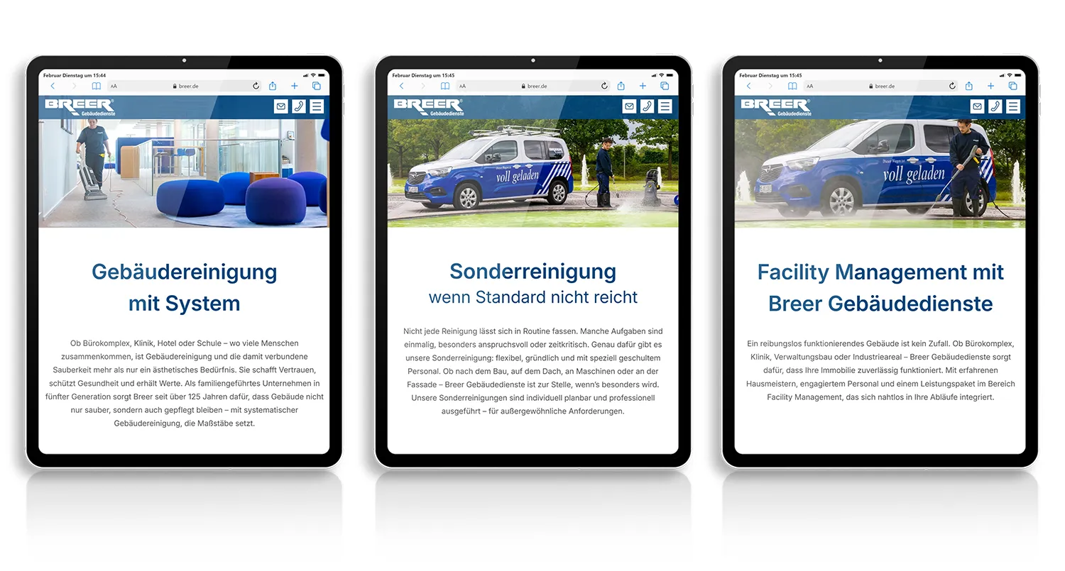 Visuelle Identität Breer -